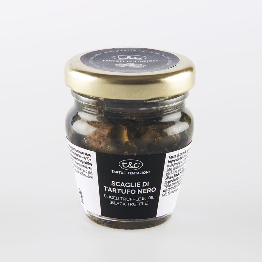 Black Sliced Truffles