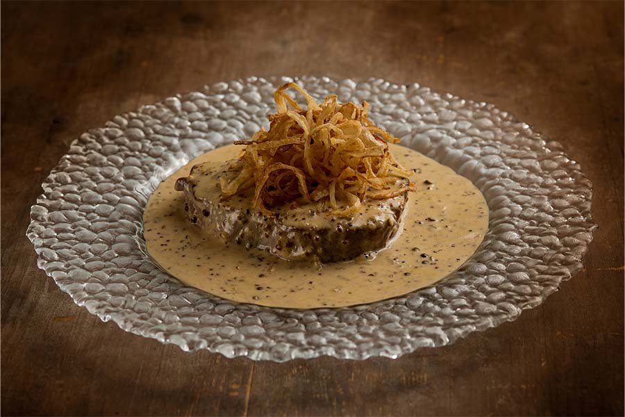 Fillet Of Beef With Pore Fungus And White Truffle Pate