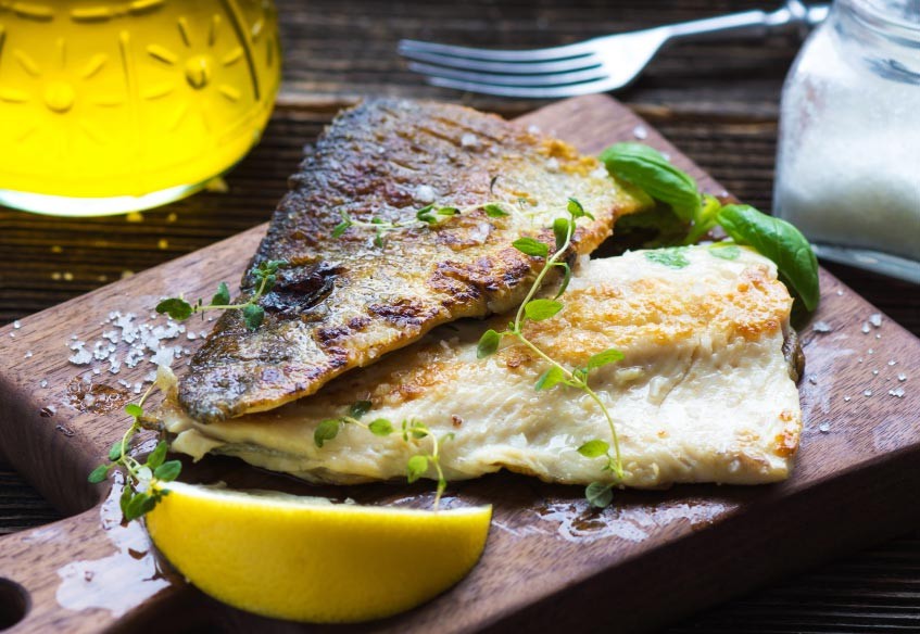 Sole With Fresh White Truffle