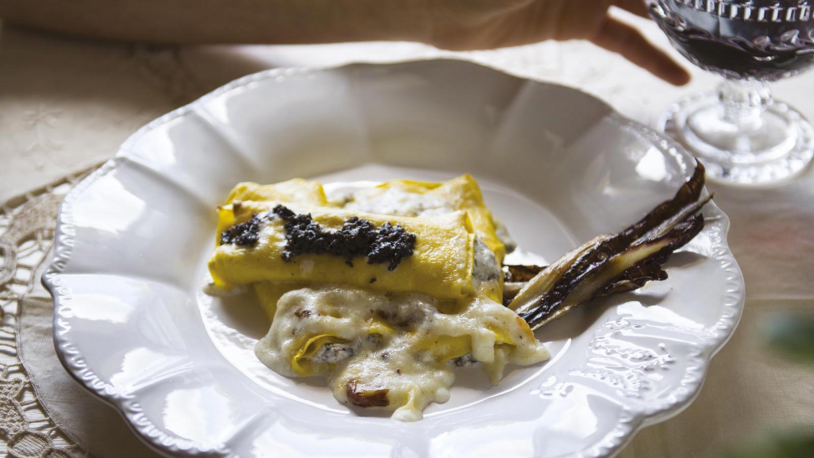 Cannelloni With Ricotta And Tartufata