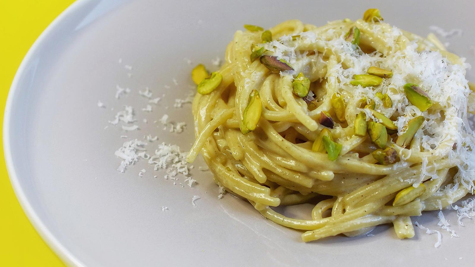 White Truffle Carbonara Spaghetti