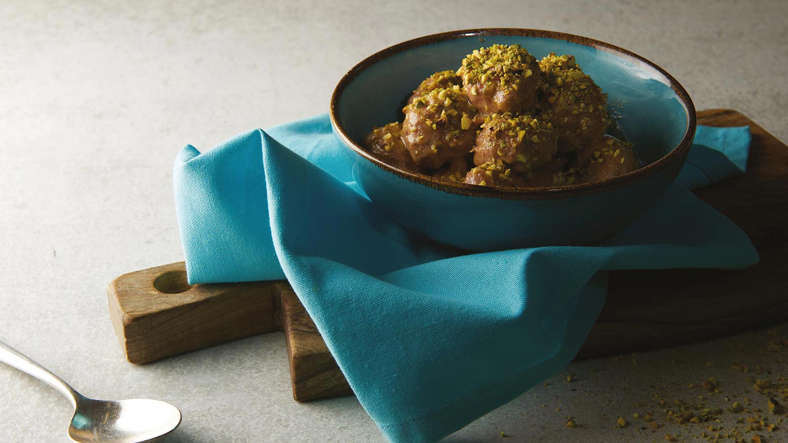 Polpette Alla Crema Di Tartufo Bianco E Pistacchio