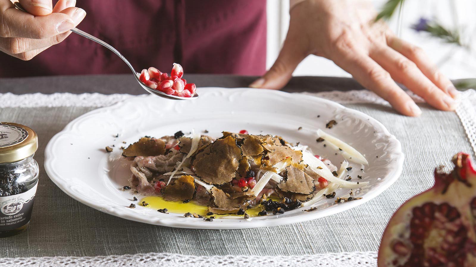 Carpaccio With Truffle