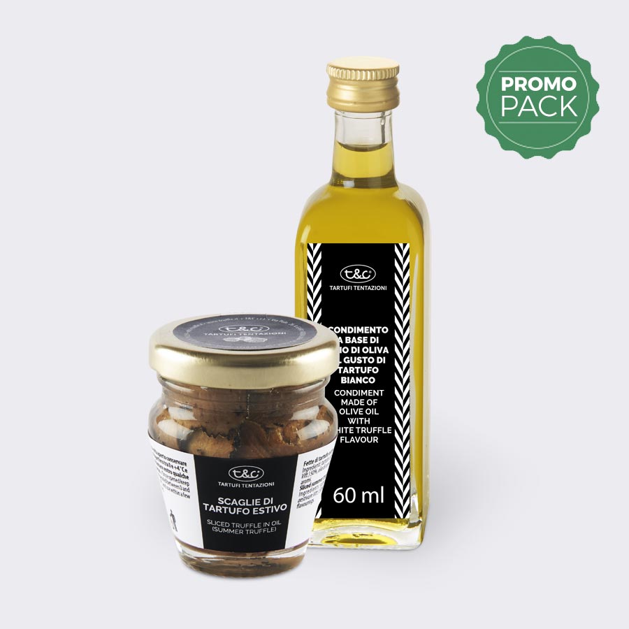 Summer Sliced Truffle In Oil + White Truffle Olive Oil Promo Pack