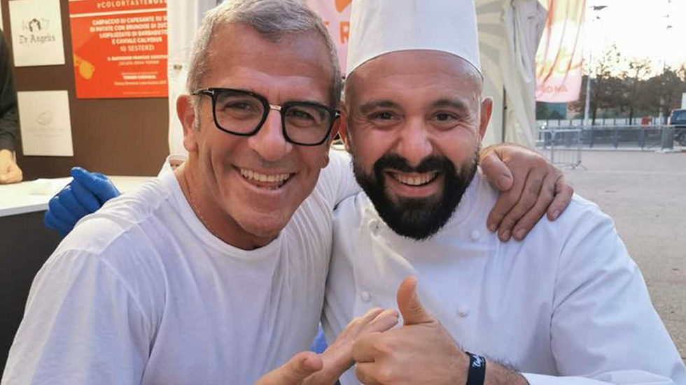 Gli Chef Max Mariola Ed Emanuele Scoccia In Fiera A Roma