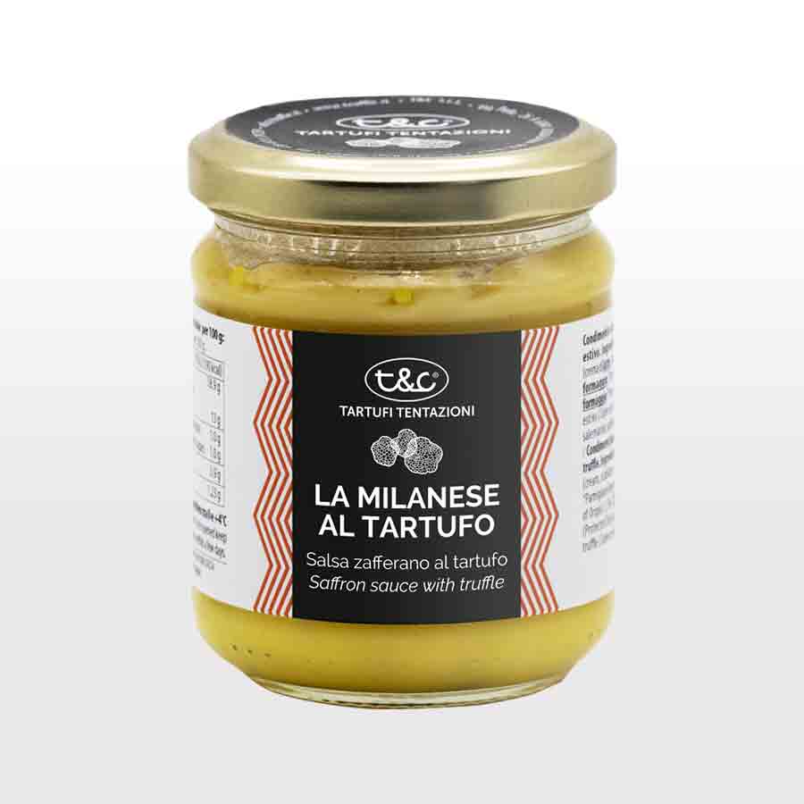 La Milanese Al Tartufo Salsa Zafferano Al Tartufo