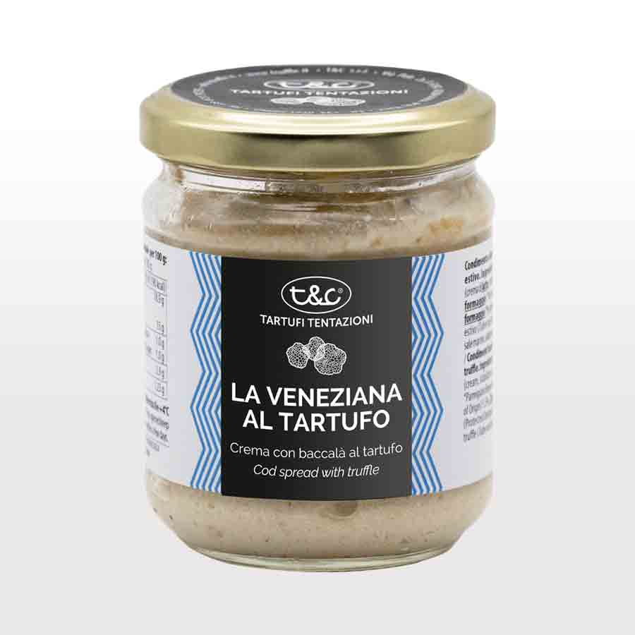 La Veneziana Al Tartufo Crema Con Baccalà Al Tartufo