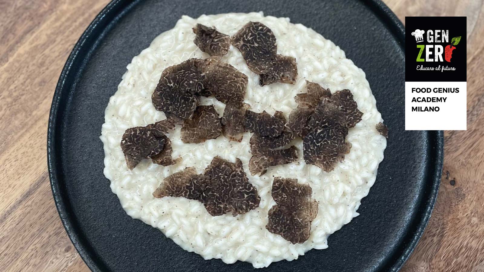 Food Genius Academy – Milano Risotto Cotto Con Acqua Di Parmigiano E Mantecato Con Burro Al Tartufo